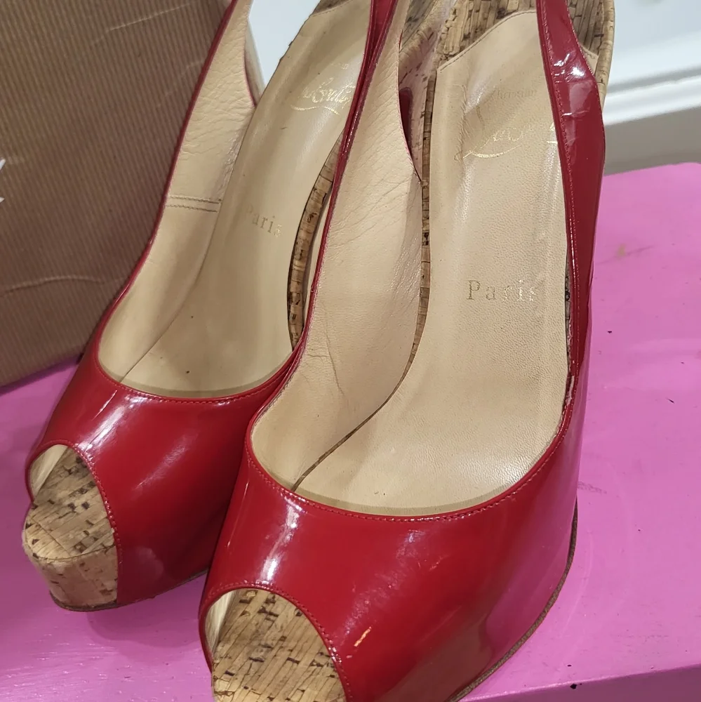 Christian Louboutin Red Heels - Picture 12 of 14